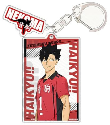 XSLGOGO Hinata Shouyou Anime Kageyama Tobio Acryl Schlüsselanhänger Charme Rucksack Anhänger