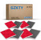 GZKTY Set di 36 spugne abrasive, 75 mm x 100 mm, spugna abrasiva a umido, grana P2500, blocco abrasivo per vernice auto, spugna abrasiva per metallo, modellismo, vernice e legno.