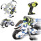 OBEST Moto télécommandée 2,4 G, moto cascade télécommandée, tourne en place/dérive à 360 °, convient pour garçons et filles cadeaux pour enfants