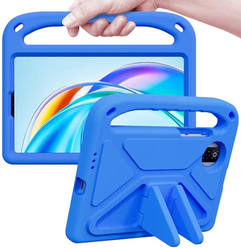 ATOOZ for Honor Pad X7 Case Kids 8.7-inch 2025, Blue | Shockproof Cover, Built-in Handle Stand, Easy Carrying, Hands-Free Viewing, For Honor X7 Tablet
