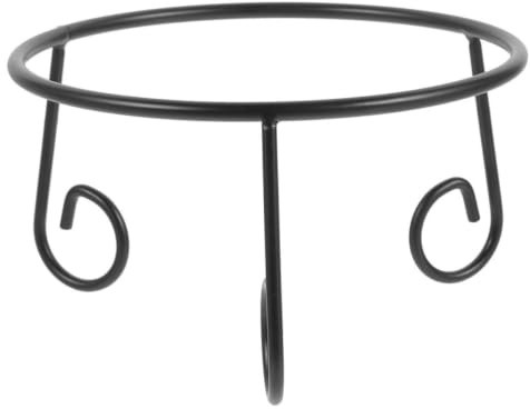 VICASKY Metall Kugelständer für Gartenball und Kristallball, Schwarz | Eisen, Stabile Ausführung und Saubere Verarbeitung, für Innenraum und Festtage, Praktischer Präsentationshalter