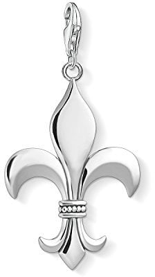 Thomas Sabo Herren Charm-Anhänger Lilie Charm Club 925 Sterling Silber Y0015-637-21