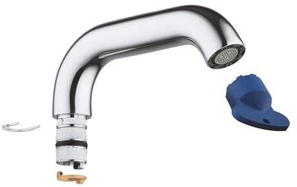Bec verseur 13373000 Essence chrome pour mitigeur lavabo EH taille M GROHE