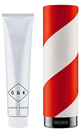 OAK SHAVE CREAM I Rasiercreme, Shaving (75 ml): Schäumt cremig. Schafft einen sanften Gleitfilm für die perfekte Rasur. Vegane, zertifizierte Naturkosmetik aus Berlin.