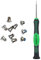 Replacement Screws Set with P5 Pentalobe Screwdriver Compatible with MacBook Pro Retina 13 15 A1398 A1425 A1502 Bottom Case Repair Kit