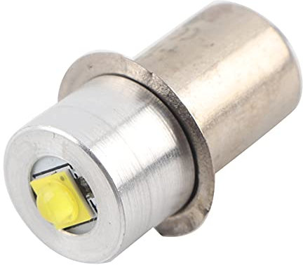 Raguso Bombilla de la Linterna, Bombilla LED, Bombilla de Repuesto de Linterna LED, P13.5S 3W Bombilla de Repuesto de Linterna LED Lámpara de antorcha Luz de Trabajo de Emergencia(4-12V-Blanco)