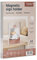 EUROPEL Luxe Tischaufsteller DIN A5 mit Magnete, Hoch- oder Querformat, Acryl, 2x10mm, Speisekarten & Prospekthalter für Restaurants, Hotels, Konferenz & Rezeption, freistehend & doppelseitig