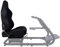 Dardoo Ergonomic Racing Seat with Adjustable Double Slide Simulator Cockpit Racing Gaming Seat Adapt Gaming Simulator Cockpit Racing Wheel Stand Video Game Chairs With Lumbar Support Black