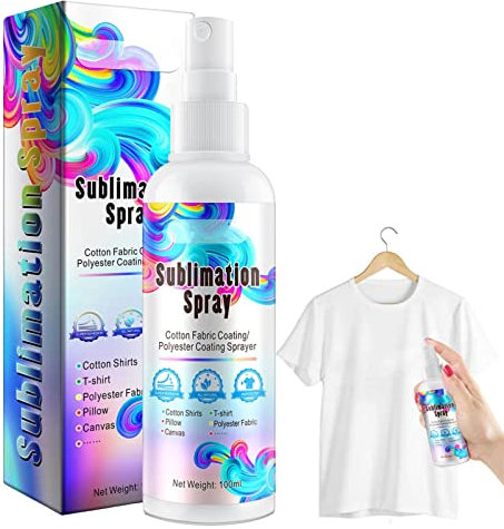 Mandeep Sublimation Polyester Spray Sublimation Coton Sublimation Coating Spray Spray De Revetement par Sublimation pour Polyester 100ml