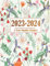 2023-2024 Planner: 2 Year Monthly Calendar Schedule and Organizer January 2023 - December 2024 (24 Months) With Federal Holidays And Inspirational Quotes | Hummingbird Cover