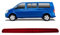 DM Autoteile 137247 3. Bremsleuchte Rot kompatibel für VW Multivan T5 Transporter Bus alle Modelle ab 2003