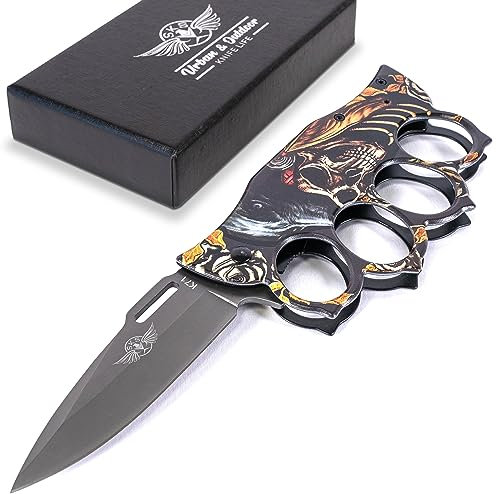 Slinkyes K71 | Coltello da caccia | Coltello Sopravvivenza | Coltello Pieghevole | coltello da pesca | multiuso | outdoor | Mazza da baseball | Campeggio | Coltellino Tascabile