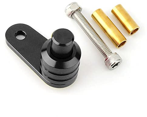 CNC Motorcycle Parking Lock Brake Button Handlebar Front Brake Lever Fixing Brake Lever Lock Fixing Switch For Honda Forza 125 250 300 350 750 NSS 125 250 300 350 750 (black)