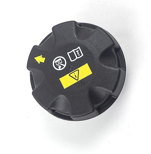 Unifizz 1 Tapón Radiador, Tapón Vaso Expansion, Tapa de Tanque de Agua de Expansión Negra para Radiador Compatible con BMW E90 E91 E92 E93 E81 E82 E87 F11 F20 F25 F31