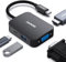 BENFEI Hub USB C 4 en 1, Adaptador USB C a HDMI VGA, USB C a USB 3.0,Compatible con Thunderbolt 3/4,MacBook Pro/Air, iPhone 15 Plus Pro Max, Samsung Galaxy S23/22, Surface Book 2, DELL XPS 13/15-negro