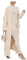 Shuanghao Women's Winter-Warm Fashion-Casual New-Sexy Sweater-Cardigan - Loose Long Sleeve Solid Color Oversized V- Neck Lightweight Cotton Knitwear Chunky Ribbed Pocket Long Coats Ladies UK White M