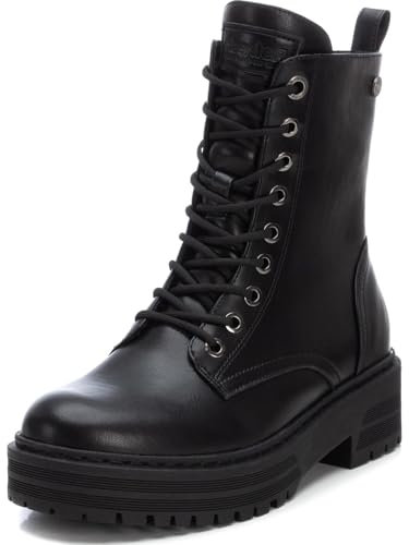REFRESH 172081, Anfibi Donna, Nero, 41 EU