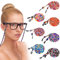 Qufiiry Brillenband, 7 Stück Universal Brillenbänder, Brillenkette Damen, Bunt Brillenkette, Verstellbar Sonnenbrillen Kette Brillenschnur für Damen und Herren