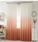 Daesar Gardinen Lichtdurchlässig, Vorhänge mit Haken 2er Set Farbverlauf Modern 102x183CM Gardinen Halbtransparent Rosa Vorhänge Kinderzimmer Schlafzimmer