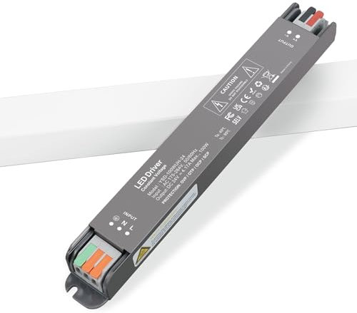 YAYZA! LED Trafo 24V 100W, Trafo 230V auf 24V DC 4.2A, LED Netzteil, Niedervolt LED Driver, Konstante Spannung Transformator für Streifen G4 MR16 Lampen Beleuchtungen