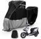 Lona protectora para moto Honda Scooter modelo Forza 125 350 750, 420D Oxford, impermeable, para exteriores, con cordón elástico y hebilla resistente al viento
