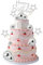 33PCS Disco Ball Cake Topper, 1970s Disco Ball Cake Picks Dance Party Supplies,Small Disco Balls Cake Decorations for Disco 70s Theme Party