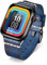 BINLUN Leather Strap Compatible with Apple Watch 38mm 40mm 41mm 42mm 44mm 45mm 46mm 49mm Handmade Retro Band Compatible with iWatch Series 10 9 8 7 6 5 4 3 2 1 SE SE2 Ultra Ultra2, 22mm, Blue