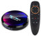 Android 13.0 TV Box H96MAX 4G 64G with Gyroscope Voice Remote Control,TV Box RK3528 Quad-Core 64bit Cortex-A53 Chipset Builtin 2.4G/5G WiFi 6 and BT 5.0 Support 3D 8K 6K 4K TV Box Android
