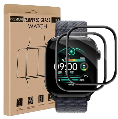 Bodyguard [2 Stück Schutzfolie für Panzerglas für Apple Watch Series 10(42mm) Folie, 3D Anti-Kratzen Apple Watch 10 42mm Displayfolie, Blasenfreie, Ultra klar Apple Watch 10 42mm Displayschutzfolie