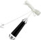 Câble de traction pour ventilateur de plafond, contrôle de la lumière avec cordon de serrage, rallonge de 150 cm, pour lampe de salle de bain et ventilateur, interrupteur à tirette de rechange pour