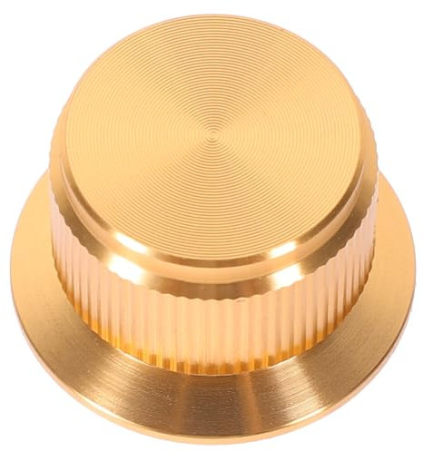 GAROZATION Aluminum Knob Cap Volume Tone Control Cap for Hifi Amplifier Replacement