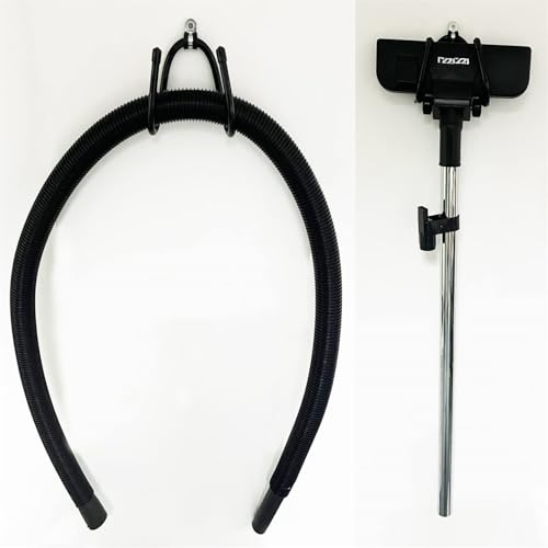 2 Stück Staubsaugerschlauchhalter Vakuumkopfhalter Aufhänger Wandhalterung Staubsauger Ständer Aufbewahrungsregal für Kanister Staubsauger Shop Garage Staubsauger – W-Stil