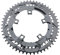 MITINGER Plato de Bicicleta,Corona de Bicicleta Plato Doble, Plato de Cadena, 34T, 42T, 52T, Rueda de Cadena, 34, 42 y 52 Dientes, con 110 BCD(42T 52T)