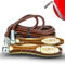 Valour Strike Leather Weighted Skipping Rope | Weighted Jump Rope for Boxing, Fitness Training, HIIT, MMA, Exercise | Leather Skipping Ropes for Men, Women & Outdoor Skipping Rope