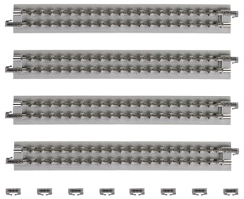 Kato 20-016 Unitrack (S186P) Straight Open Pit Track 186mm 2pcs