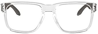 Oakley Herren 0OX8156 Brillengestelle, Grau (Polished Clear), 54