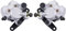 CNCMOTOK Front Right & Left Brake Caliper With Pads for YAMAHA Banshee 350, Grizzly 350 400 450, Big Bear 250 350 450, Blaster 200, Bruin 250 350, Raptor 350 660, Warrior 350, Bear Tracker 250