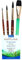 Princeton Neptune 4750 Series Lot de 4 pinceaux d'aquarelle synthétiques Souples avec Poils d'écureuil, Aquarelle 1,9 cm, Rond 2, 6 et 10, pinceaux de Peinture d'artiste