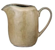 Mica Decorations Milchkanne Tabo creme - 9,5 x Ø 8 cm