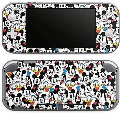 DeinDesign Skin kompatibel mit Nintendo Switch Lite Folie Sticker Minnie Mouse Mickey Mouse Offizielles Lizenzprodukt