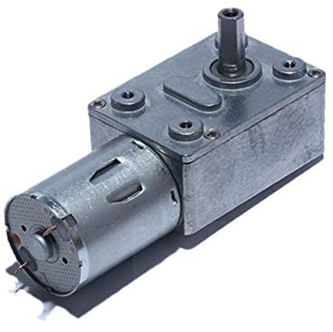 Leloo Lruirui-Motor Dc DC 12V Reduction Motor, for Range Hood Nesting Machine Smart Equipment, High Torque Turbo Worm Geared Motor, DIY Driver Parts (Speed(RPM) : 150 RPM, Voltage(V) : 12V)