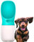 Edipets, Bebedero Perro Portatil, 350 ml, Antibacteriano, Botella Agua a Prueba de Fugas, Libre de BPA, Ideal para Las Actividades al Aire Libre (Azul)