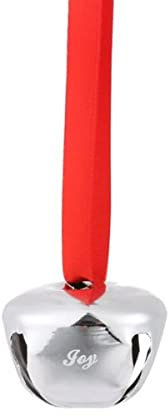 Weihnachtsglocke mit Glöckchen, 38,1 cm, Glöckchen mit Polar Express Glöckchen zum Basteln, Weihnachtsbaumdekoration