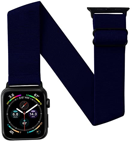 JEMACHE Elastic Arm/Ankle Band for Apple Watch 49/46/45/44mm, 42/41/40mm iWatch Series 11 10 9 8 7 6 5 4 SE Ultra, Sport Strap Unisex Armband/Ankleband