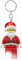 LEGO Iconico Omino di Pan di Zenzero Portachiavi Torcia LED Regali per bambini - Altezza 76 mm (KE182) - 2 batterie CR2025 incluse