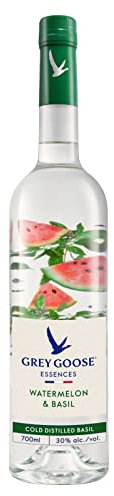 Grey Goose Essences Watermelon & Basil, 30% ABV, 70cl / 700ml, Natural Flavoured Vodka Spirit Drink, Made with Grey Goose Vodka, Infused With Real Fruits & Botanical Essences