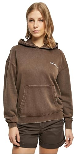 Urban Classics Women's Tb5460-ladies Small Embroidery Terry Hoody Hooded Sweatshirt