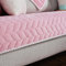 YWQJL Samt Sofabezug Sofaschoner antirutsch1 2 3 4 Sitzer,l Form Sofaüberwurf rutschfest,Sofa Überzug hundedecke Sofa Couch Überzug Couch Überzug Sofa Überwurf,pink-70x90cm