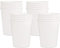 POPOYU 16 Pezzi Bicchieri Bianco Monouso Grandi in Carta per Acqua, 250 ml In Cartoncino Riciclabili Eco Friendly per Bevande Calde, Bibite, Asporto, Festa, Ufficio Cocktail Bevande Cappuccino