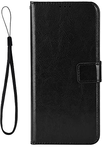 SEIAIYG Coque Ulefone Note 16 Pro, Portefeuille Etui en Cuir PU Premium Housse [Fonction Stand Video] [Porte-Cartes de Crédit] Coque pour Ulefone Note 16 Pro (Noir)